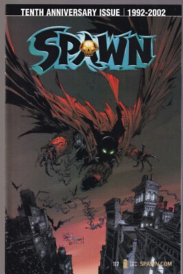 SPAWN 117 -  VF - NM    -   LOW PRINT  -   TODD MCFARLANE -  IMAGE COMICS