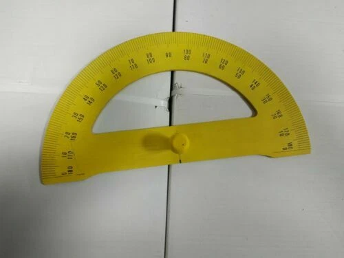 Instruments de mesure de collection règle à calcul en bois