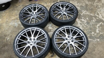 24 INCH 24X9 AND 24X10 FORGIATO FLOW RIMS BP:5x120 Tire:275/25ZR24