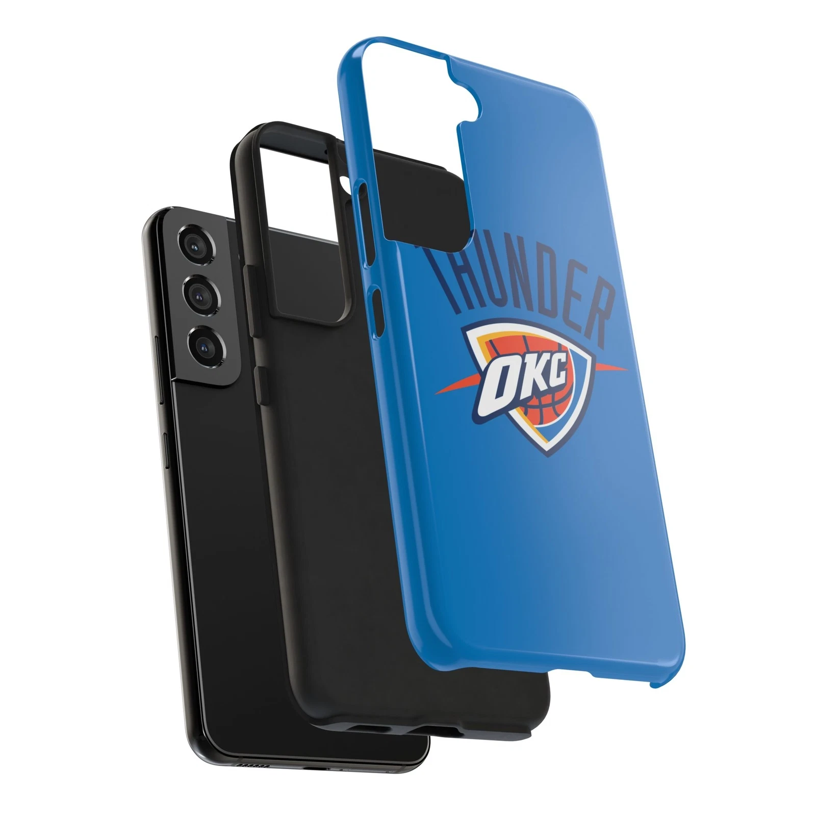 OKC Thunder Tough Phone Case, NBA Finals Playoffs, iPhone Samsung - Basketball