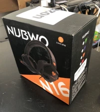 NUBWO N16 Gaming Headset for PS5 XBOX PC  2.4Ghz Ultra-Low Latency Noise