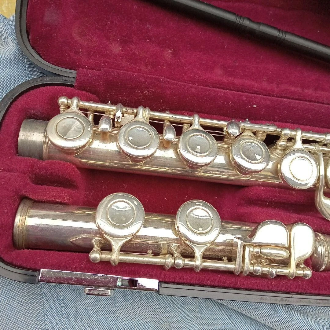Yamaha YFL-221 S II Flute Silver YFL2211 II Japan made