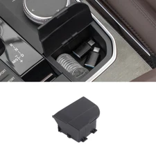 ABS Car Gear Shift Panel Storage Box w/ Lid Change For BMW X5 X6 G05 G06 20-23