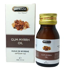 Hemani GUM MYRRH Oil, Natural Oil for Skin and Hair Care / زيت صمغ المر