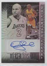 2019-20 Panini Illusions Trophy Collection Signatures Derek Fisher #TC-DFS Auto