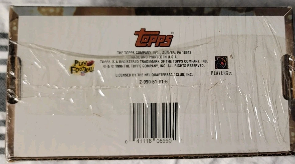 SEALED 1996 TOPPS 40th Anniversary NFL Complete Box Set Vintage Cards Sealed - Image 2 of 4