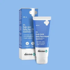 The Derma co 1% Kojic Acid Face Wash  Niacinamide  Alpha Arbutin    100ml