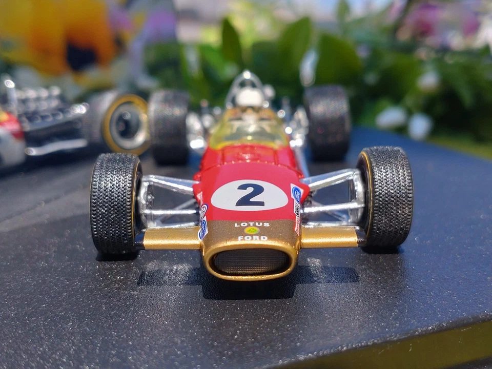 F1 1969 / Lotus Ford / Lotus 49 / D.Attwood / Monaco GP / 1/43 / Quartzo - Image 3 of 4