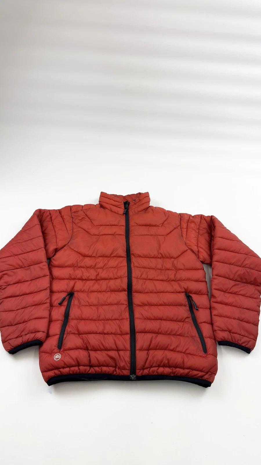 Stormtech Jacket Mens Small Red Quilted Puffer Lightweight Packable Outdoor Coat