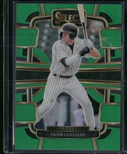 2024 Select Baseball JACOB GONZALEZ #23 Concourse Green Prizm 2/5!!!