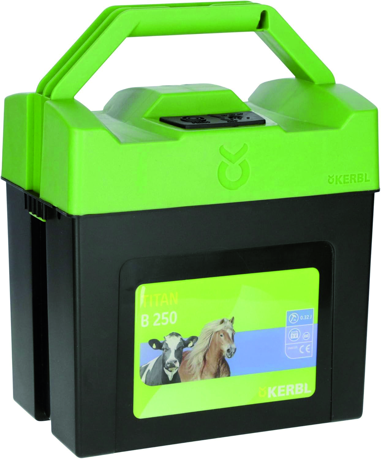 Titan B 250 Elettrificatore a Batteria 9V per Recinti Zootecnici e Pet