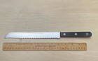 Vintage Sabatier 4* Rowoco Elephant Serrated Knife Stainless Steel Black Handle — photo 9