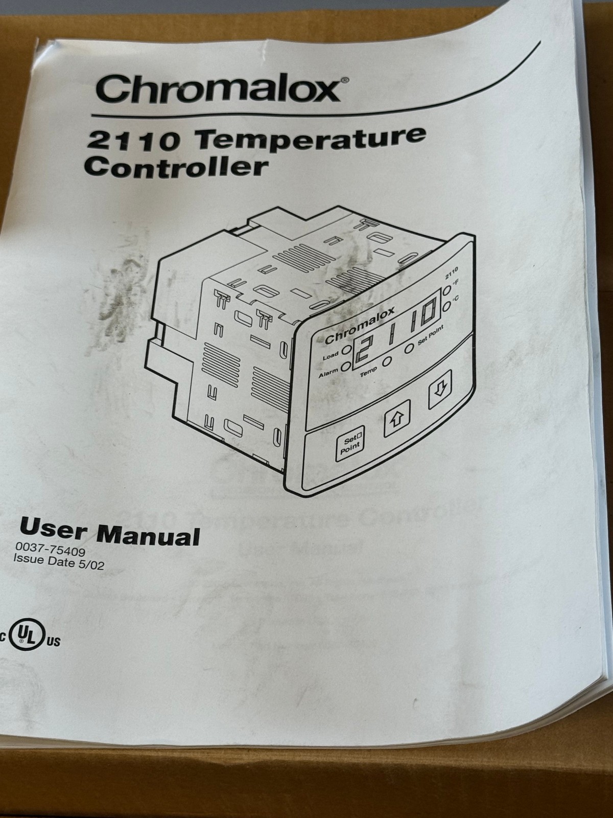 Chromalox 2110-R3000 Temperature Controller