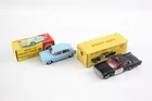 Dinky Toys Boxed Pair, 140 Morris 1100, 258 U.S.A Police Car, Vintage Diecast