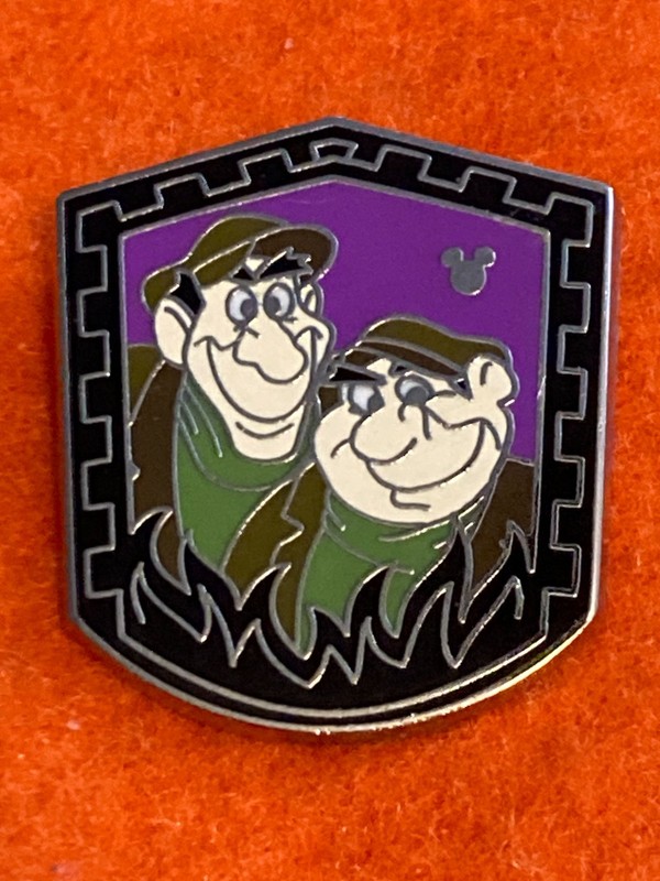 102270 WDW Jasper and Horace Villainous Sidekicks Hidden Mickey 2014 Wave B