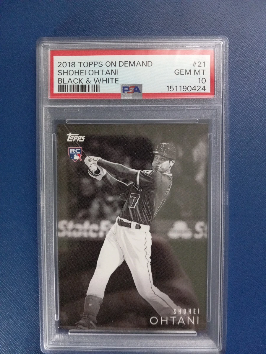 2018 Topps On Demand Black & White - Shohei Ohtani #21 for sale | eBay