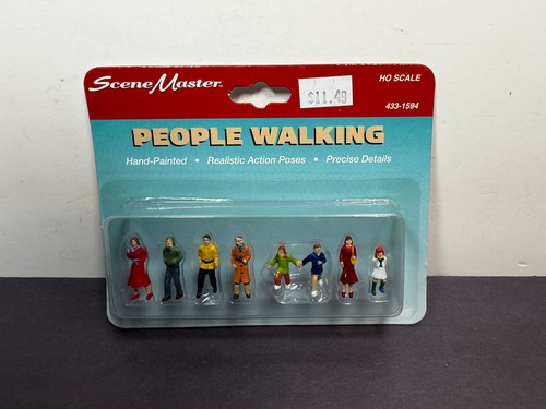 Juego de figuras Walthers Scene Master PEOPLE WALKING 433-1594 tren escala HO | Zustand: New