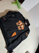 Rare World Vision Zip Up Jacket 60Th Anniversary Map Print Size Xl 