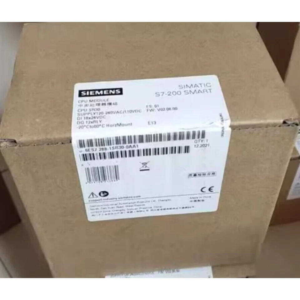 New Siemens SIMATIC S7-200 SMART CPU SR30 6ES7288-1SR30-0AA1 6ES7 288-1SR30-0AA1 - Image 2 of 4