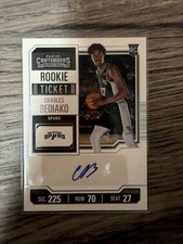 2023-24 NBA Contenders CHARLES BEDIAKO Rookie Ticket Auto Card #155 New. rookie card picture