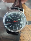 VINTAGE  TIMEX MILITARY MEN WRISWATCH MADE IN GREAT BRITAIN 1970