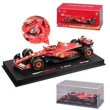 1/43 Scale F1 Ferrari SF-24 Model Car Diecast Vehicle Toy Car Charles Leclerc 16