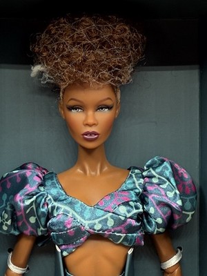 Integrity Fashion Royalty X Jason Kramer Designs Look At Her Zuri Okoty 12  Doll