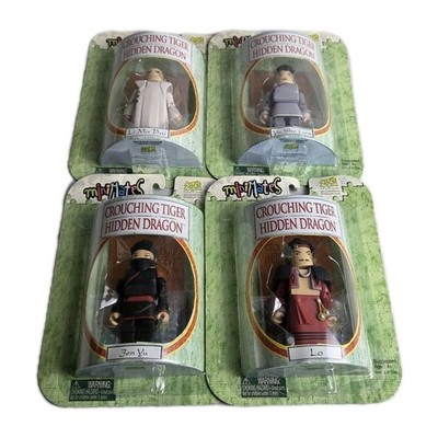 Crouching Tiger Hidden Dragon MINIMATES 3'' Mini Figures COMPLETE SET 2002 NEW