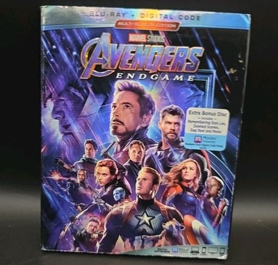 Avengers Endgame Blu Ray SEALED w/ Slipcover Multi-Screen Edition Marvel Studios
