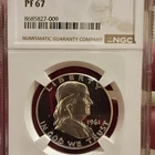 1961 Franklin Half Dollar NGC PF 67 Proof Silver 50C Philadelphia