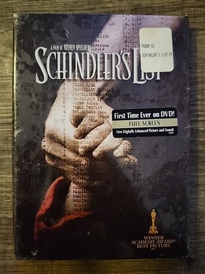 *BRAND NEW* Steven Spielberg's Schindler's List Digitally Enhanced (DVD, 1993)