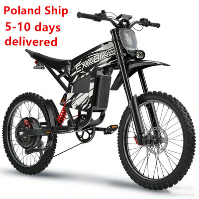 Elektrofahrrad MTB 6000W 70/100-19 Off-Road Tire Mountainbike 30Ah 60V 75KMH