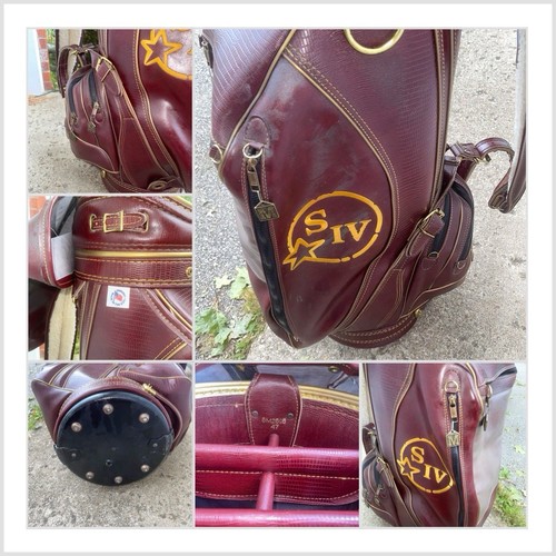 Vintage MAKER’S MARK 6-Way Carry Golf Bag with Club Cover - Picture 14 of 15