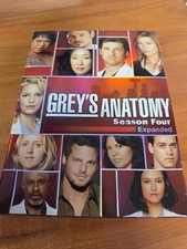 Grey's Anatomy: Season Four Expanded  DVD, 5-Disc 2007 4th Fourth 4 Greys