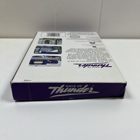 NES Nintendo Days of Thunder Caja, Manual, Cartucho de Juego