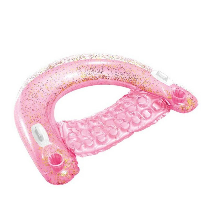 Asiento Hinchable Glitter Intex Para Piscina O Playa 56831Eu