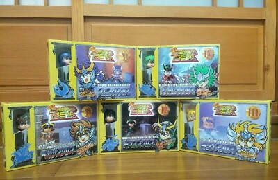 Q Vintage set of 5  LOS CABALLEROS Zodiaco  Sendo Seya Taiwan  MISB  1990's  F/S