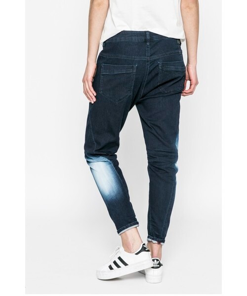 DIESEL Fayza-Ne 0687D Women Jeans W23 Sweat Jogg Boyfriend Blue 
