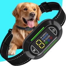 Dog Bark Collar, Bark Collar for Large Medium Small IP67 Waterproof Recharge