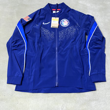 Nike Paris 2024 Team Issued USA Olympics Podium Jacket DZ3572-492 Women's Small