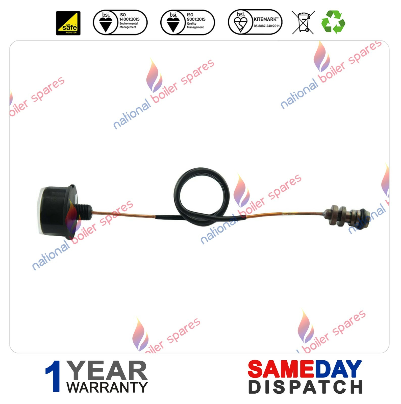 Worcester 87161164280 Pressure Gauge - Black for sale online | eBay