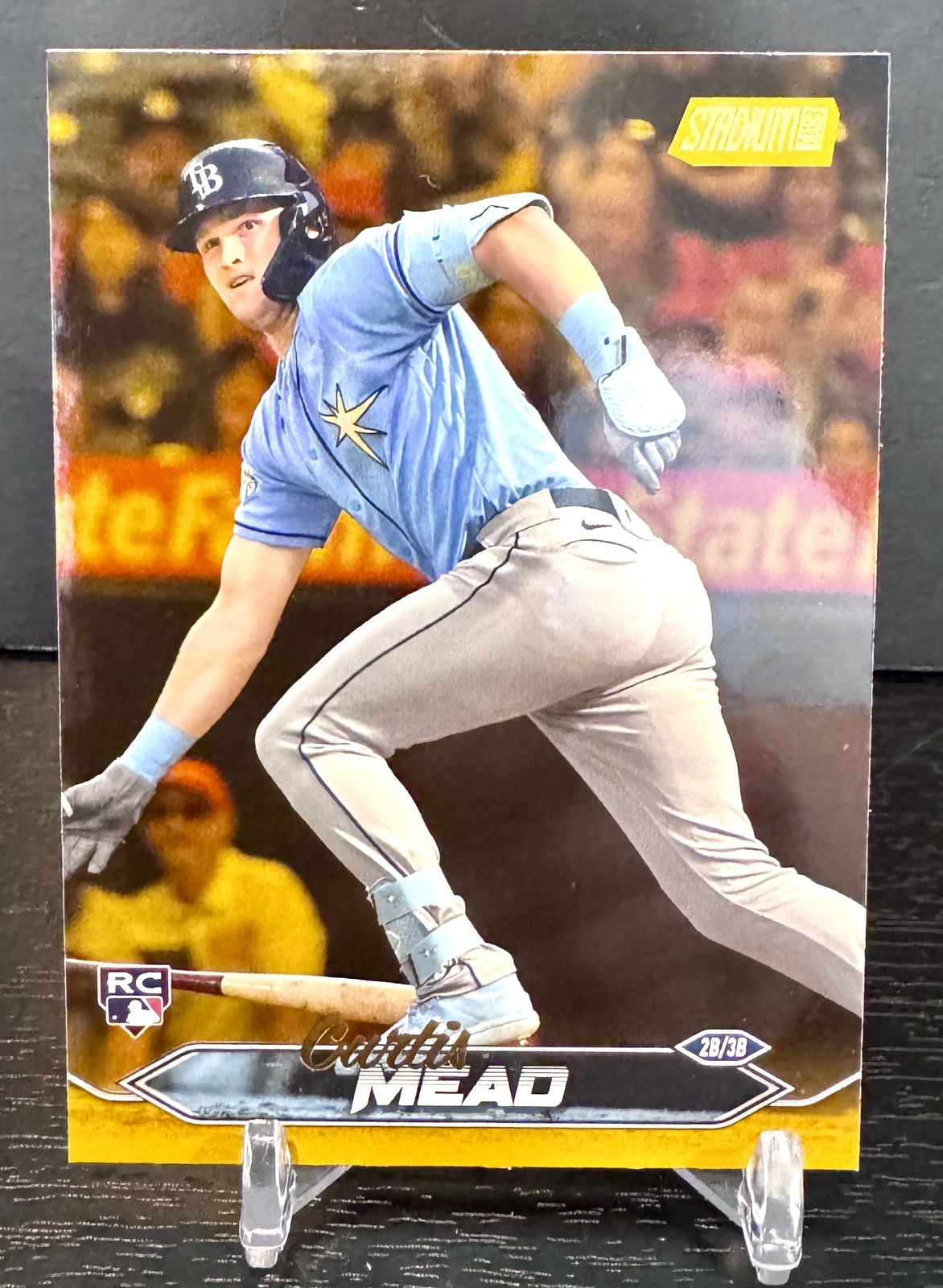 2024 Stadium Club #271 Curtis Mead Gold Foil