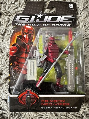 GI Joe Crimson Neo Viper Rise Of Cobra Movie 3,75'' - NEU versiegelte Actionfigur