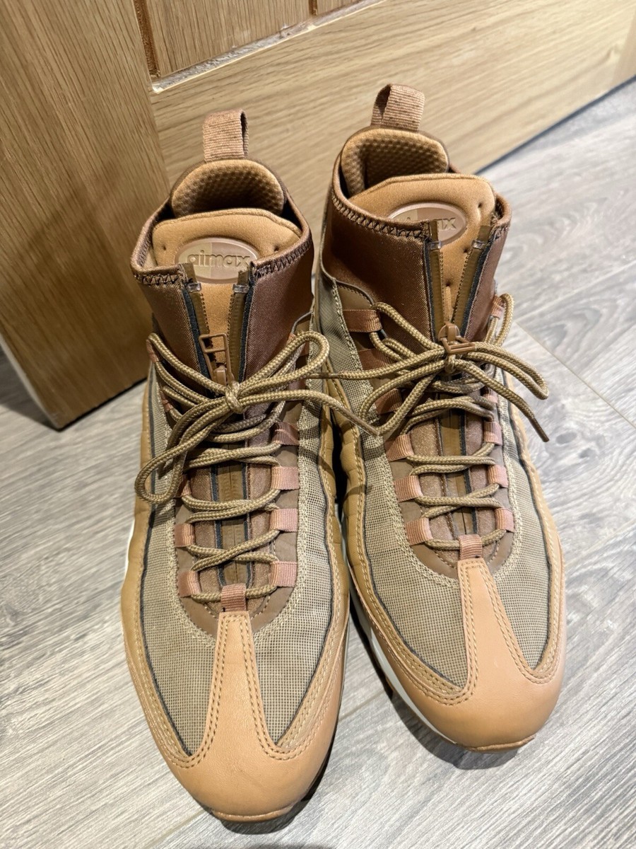 nike air max 95 sneakerboot flax