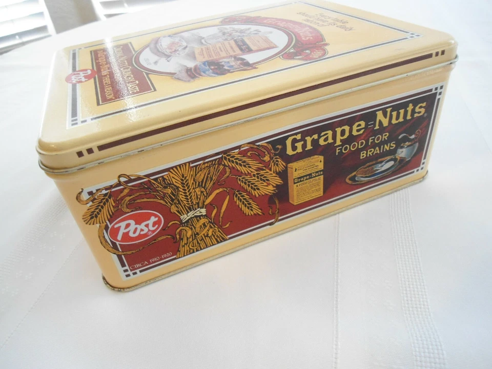 Post Grape Nuts Cereal Replica of CIRCA 1910-1920 Advertising Tin - Image 2 of 3