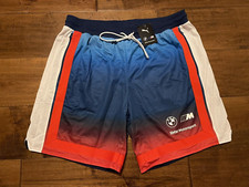 Puma BMW M Motorsport 535096-01 Athletic Gym Basketball Shorts - Men's 2XL - New
