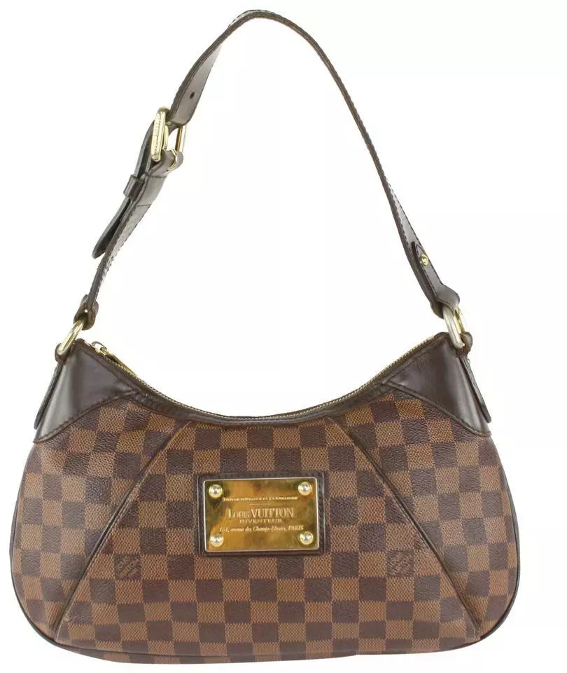 Louis Vuitton Damier Ebene Thames PM Hobo Bag 1LV113 | eBay