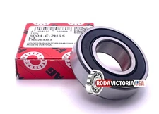 FAG 6004 2RS C3 BALL BEARING, RUBBER SEALED 20x42x12 mm