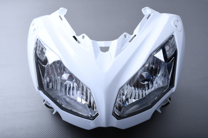 Tête de fourche pour Kawasaki ER6F 2012-2016 avec phare avant de remplacement
