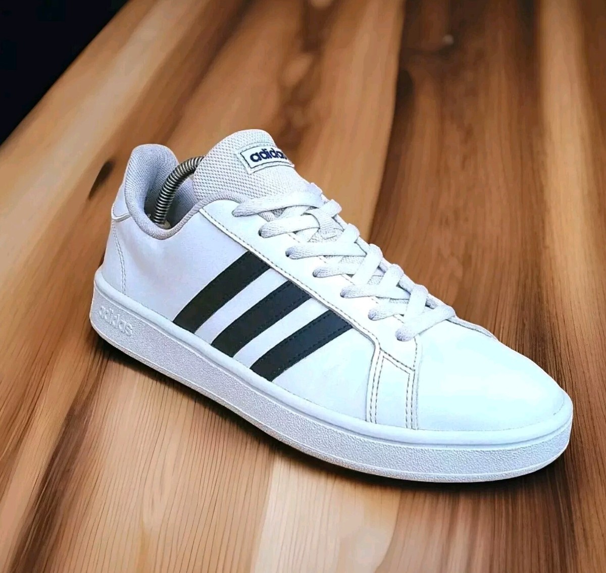 Adidas White Sneakers with Black Interior ADIDAS SUPERSTAR II “WHITE/BLACK” ?? main image 4